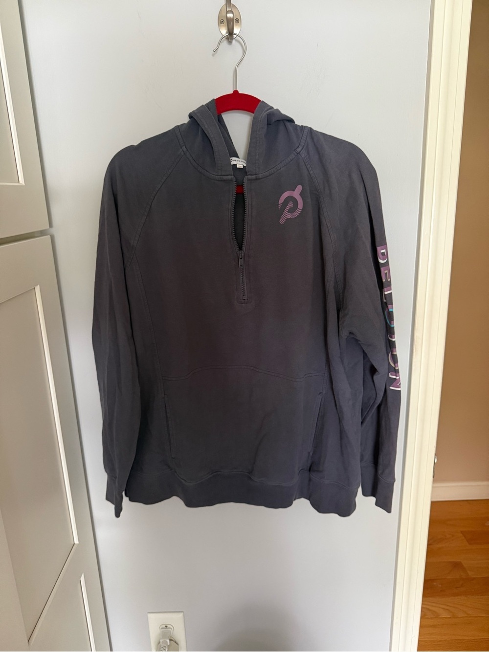 Peloton "Make Your Mark" half zip hoodie - Picture 3 of 7